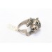Sterling silver 925 Women's Marcasite stone cougar wild cat ring size 13